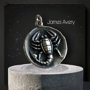 STUNNING Scorpio James Avery scorpion astrological pendant